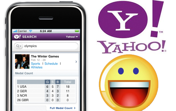 Yahoo Mobile search